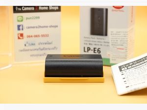 ขาย Battery Canon LP-E6 (ของแท้) มือสอง สภาพสวย สถานะ3ขีด ใช้งานปกติ ไม่เสื่อม ไม่บวม  ใช้ได้กับกล้อง   - EOS 5D II  - EOS 5D III  - EOS 60D  - EOS 6D  - E